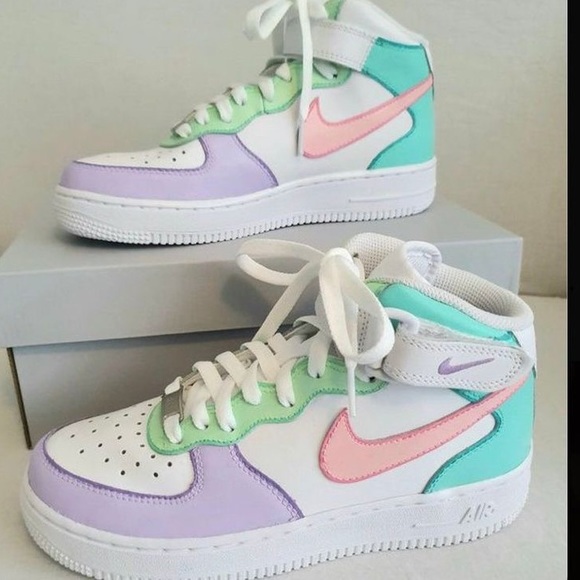 Custom painted nikes